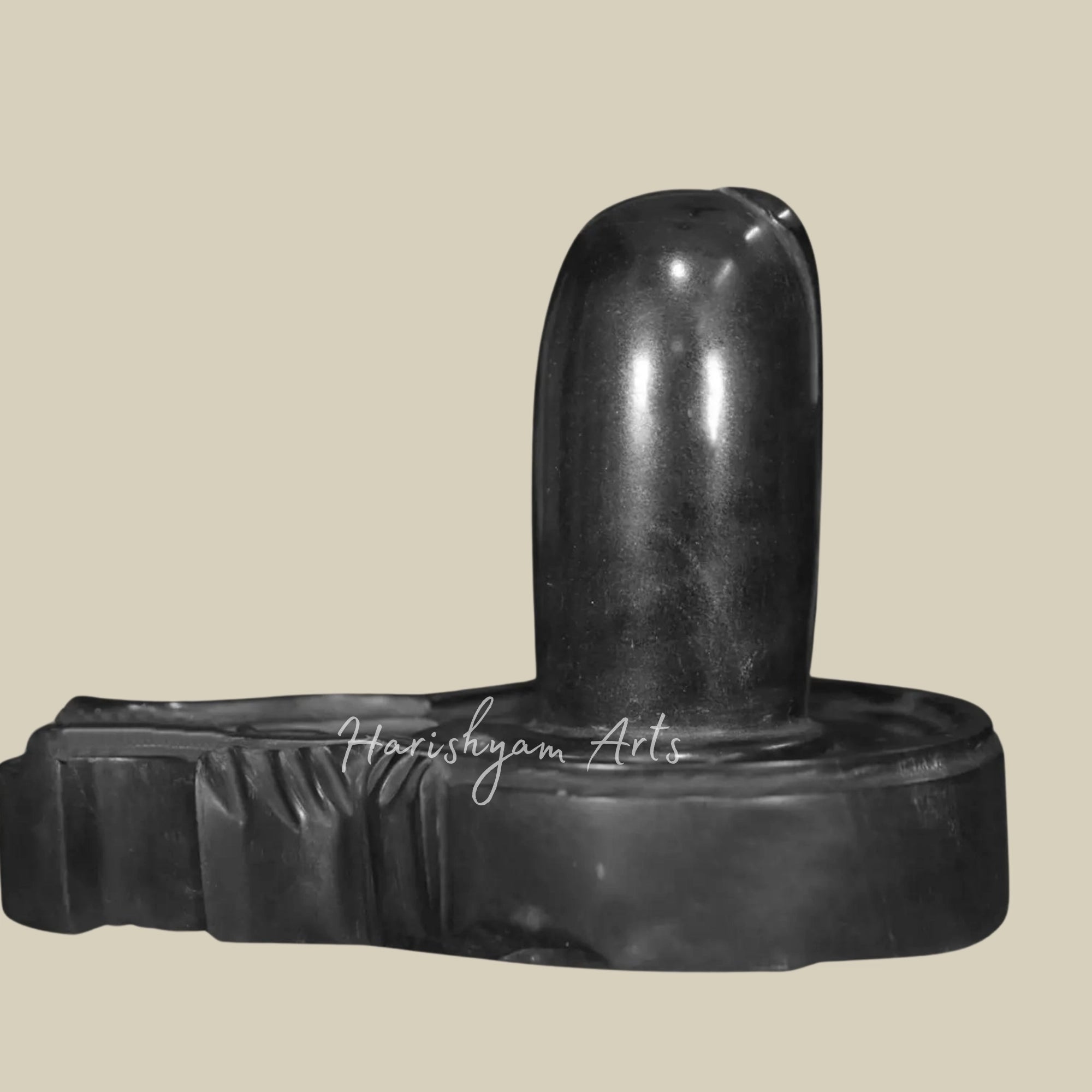 15" Marble Shiva Lingam2