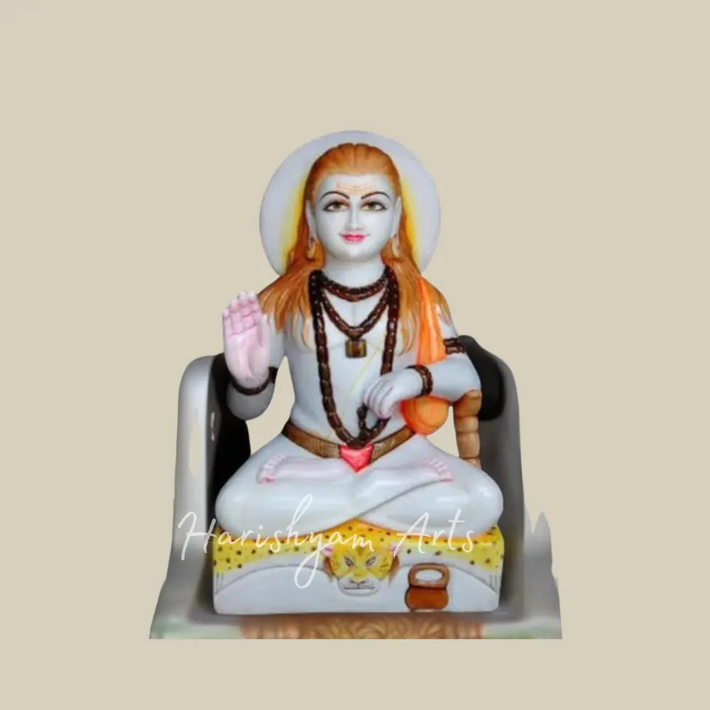 15" Baba Balaknath Marble Idol