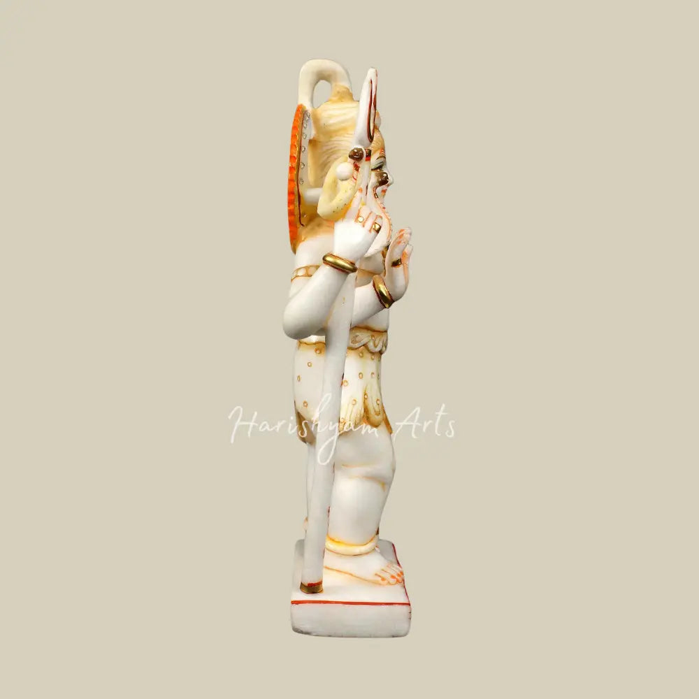 15" Standing Shiva Marble Statue