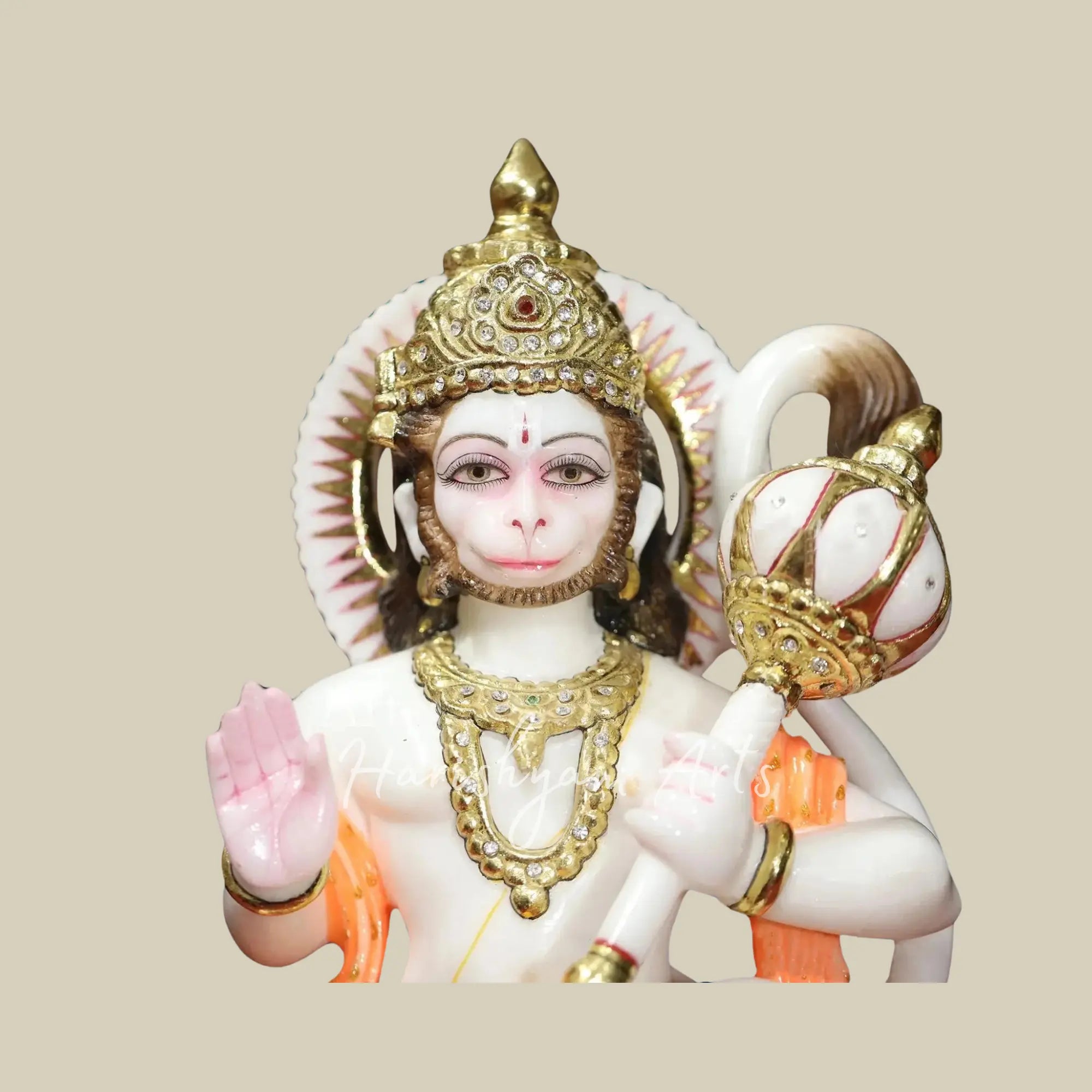 15 inches hanuman idol for home