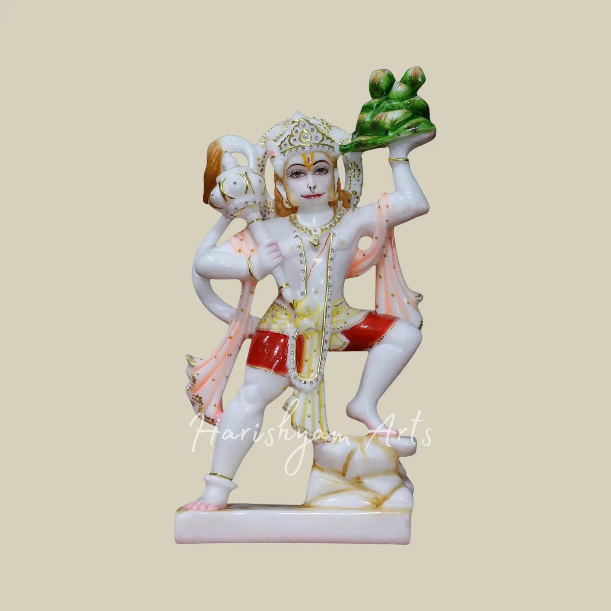 15 inches hanuman ji ki pathar ki murti 2