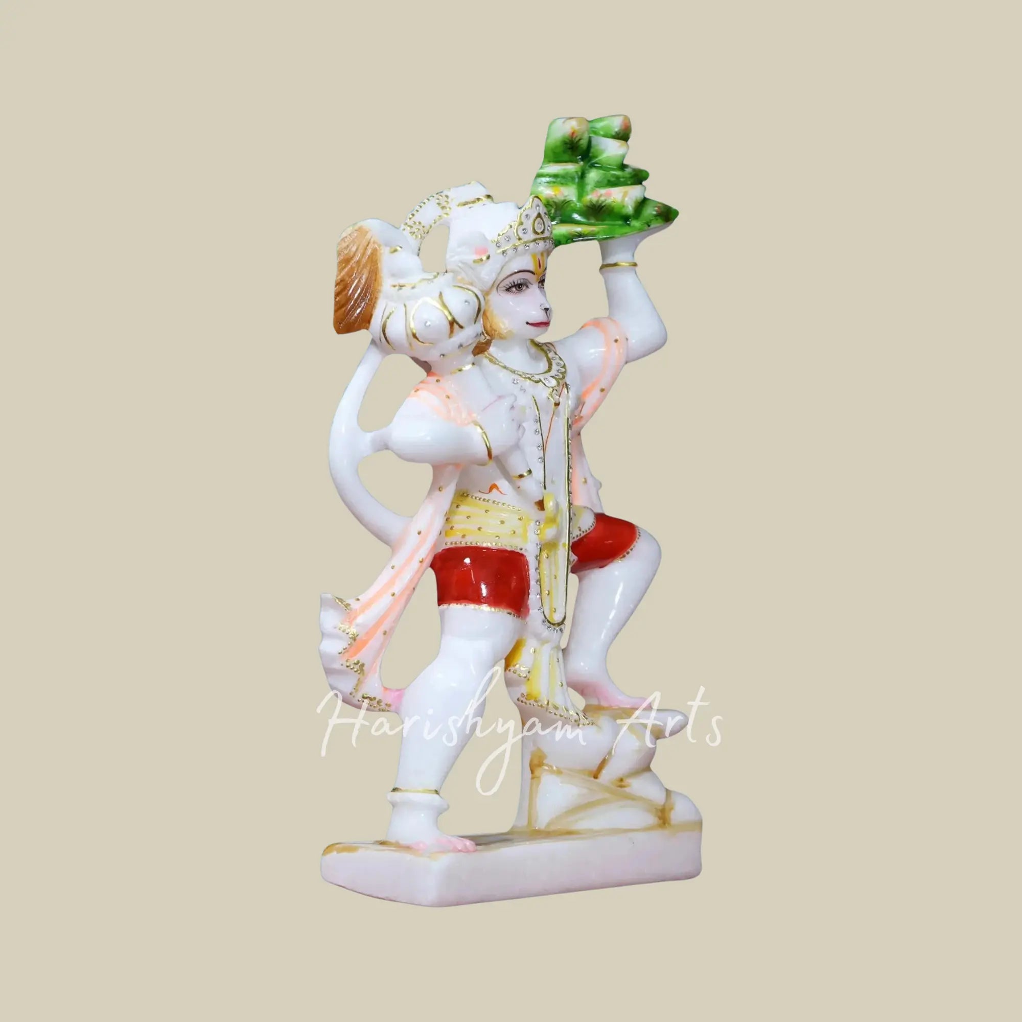 15 inches hanuman ji ki pathar ki murti3