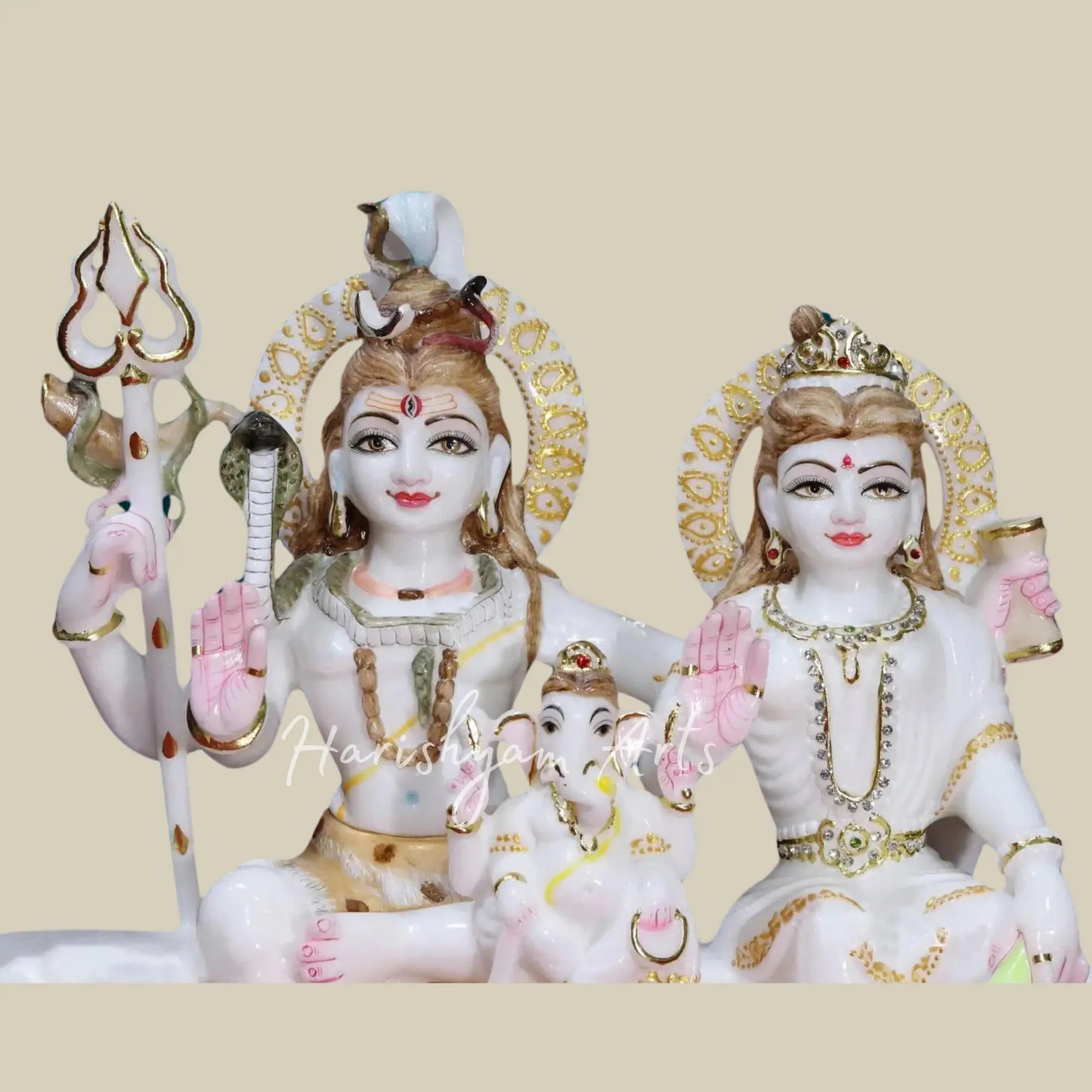 16 inches shiv parivar murti for home 1