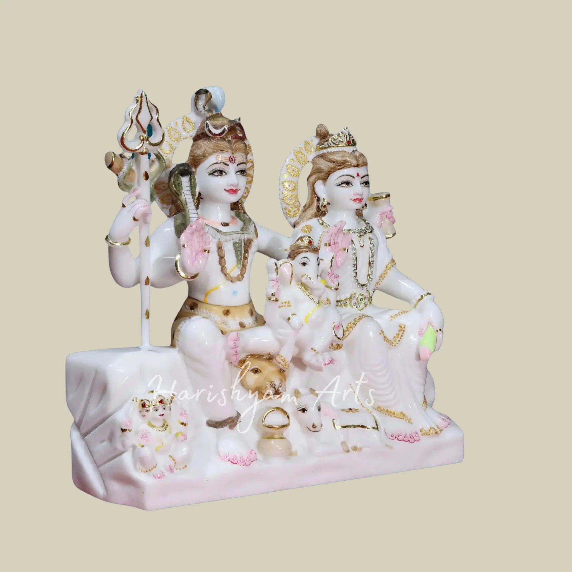 16 inches shiv parivar murti for home 3