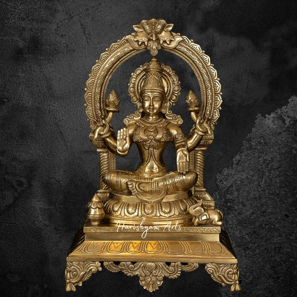 Laxmi Maa Brass Statue 17