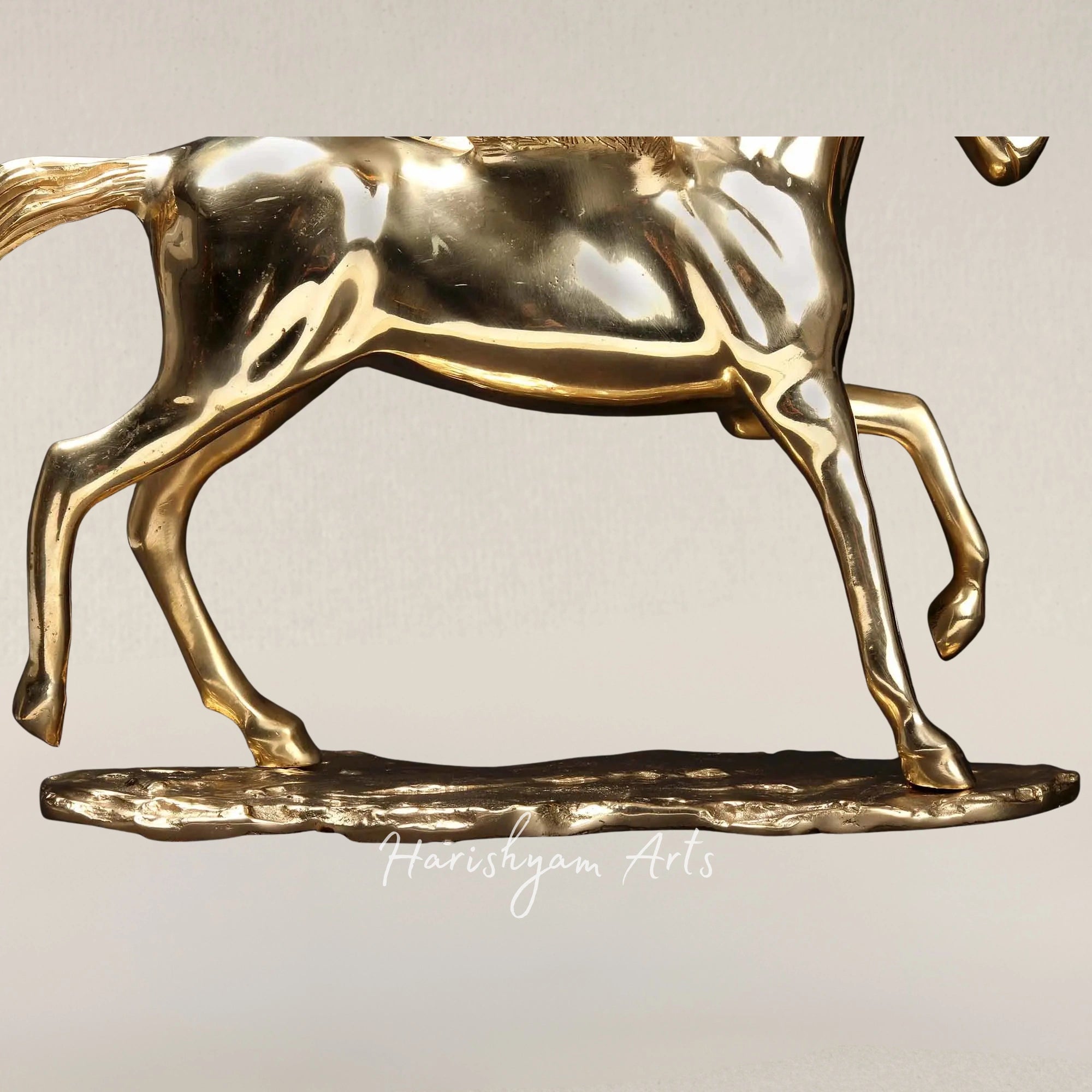17" Premium Winged Pegasus Brass Figurines Inspired by Divine Mythology