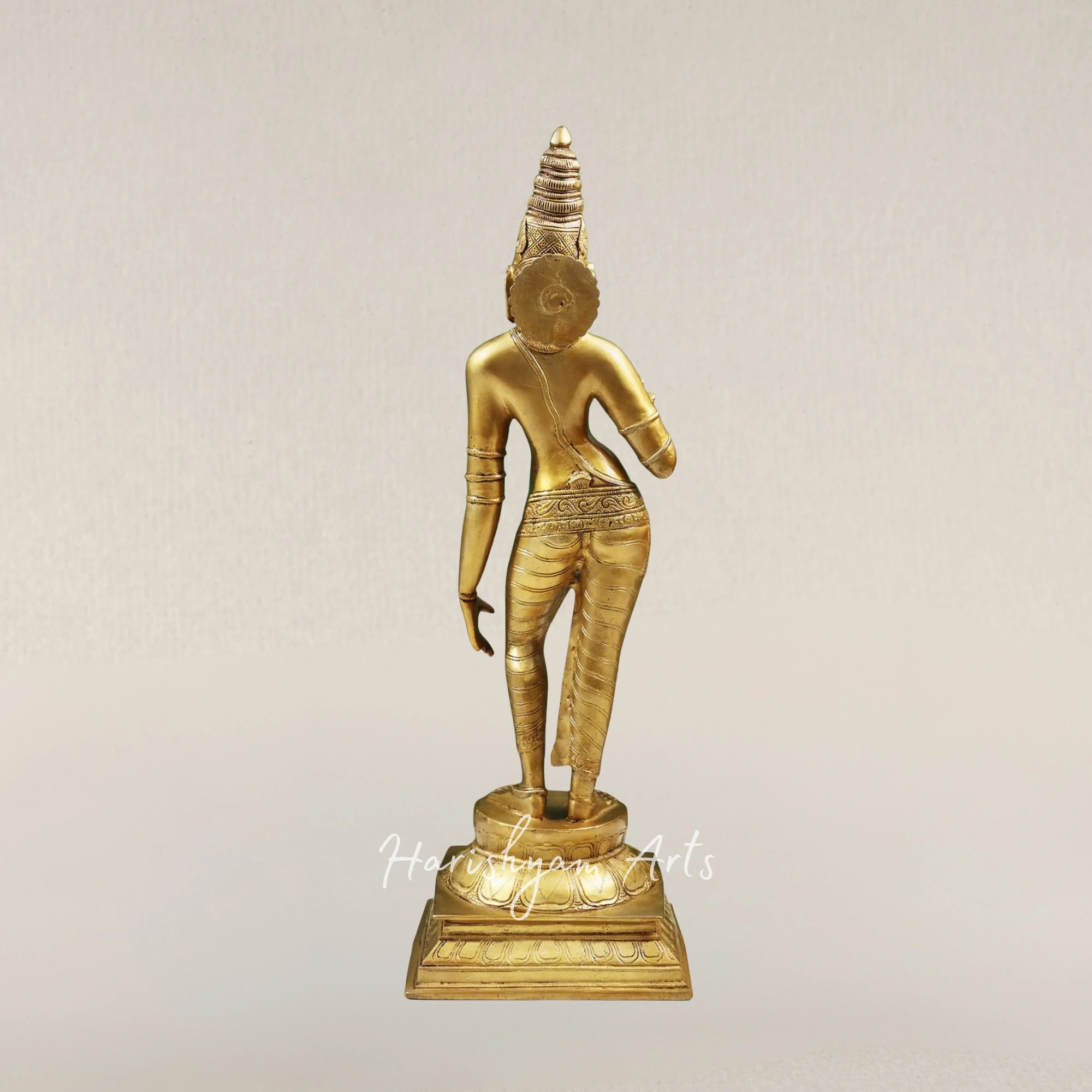 23" Divine Devi Parvati Brass Murti Symbol of Shakti and Feminine Energy