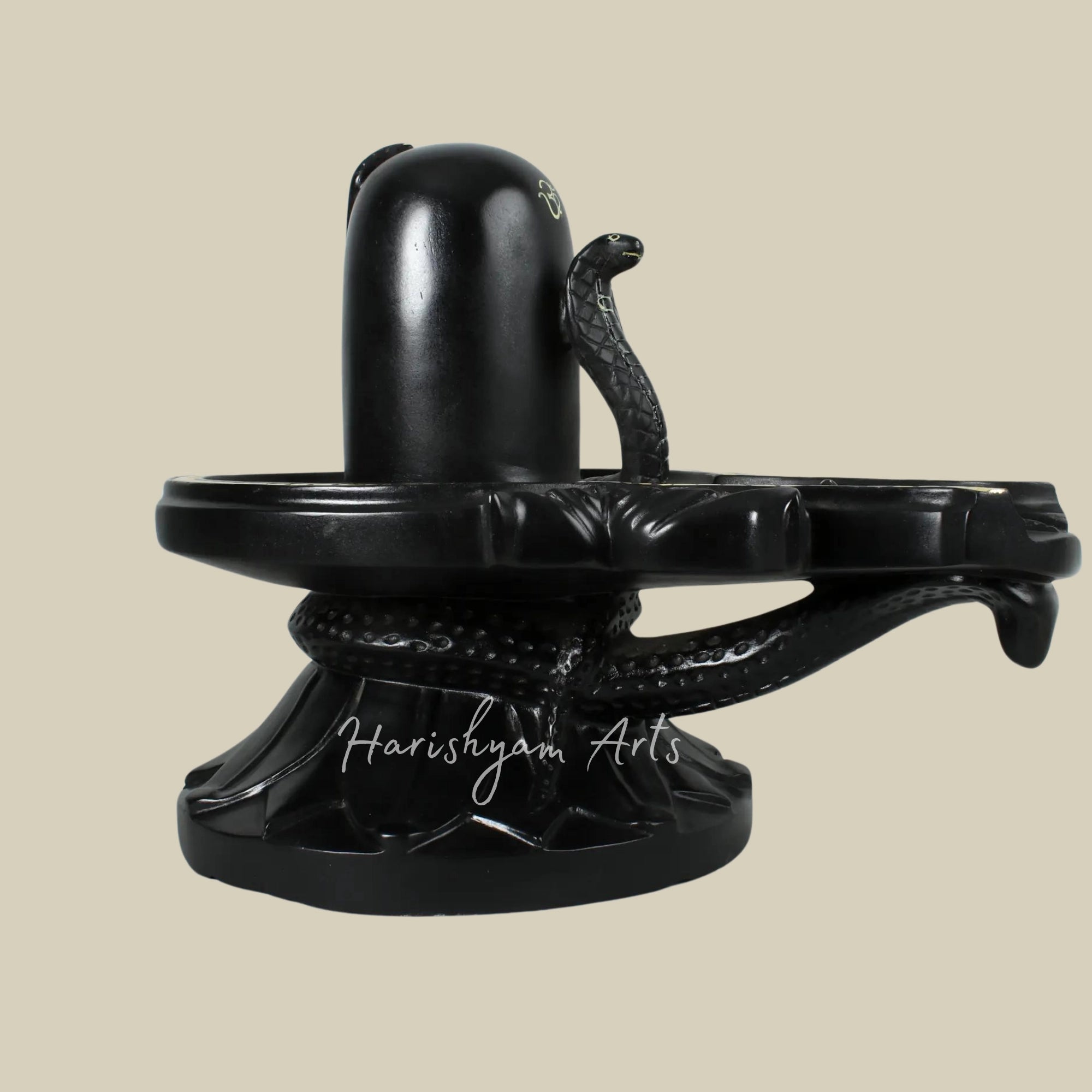 18" Shiva Lingam with Black Marble

3