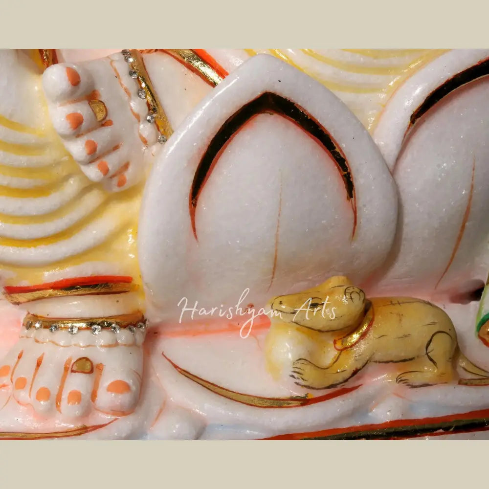 18" Lord Ganesh Marble Deity