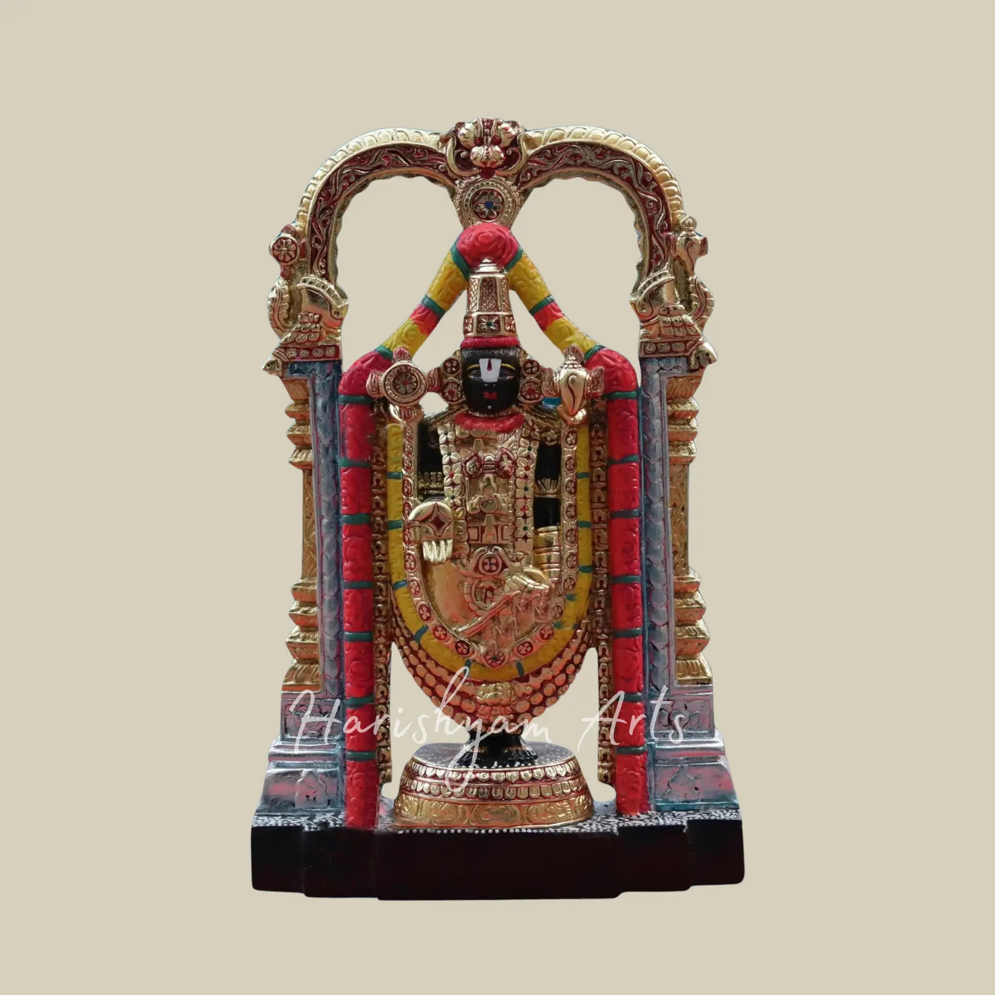 18 inches Lord Venkateswara Tirupati Balaji Marble Deity