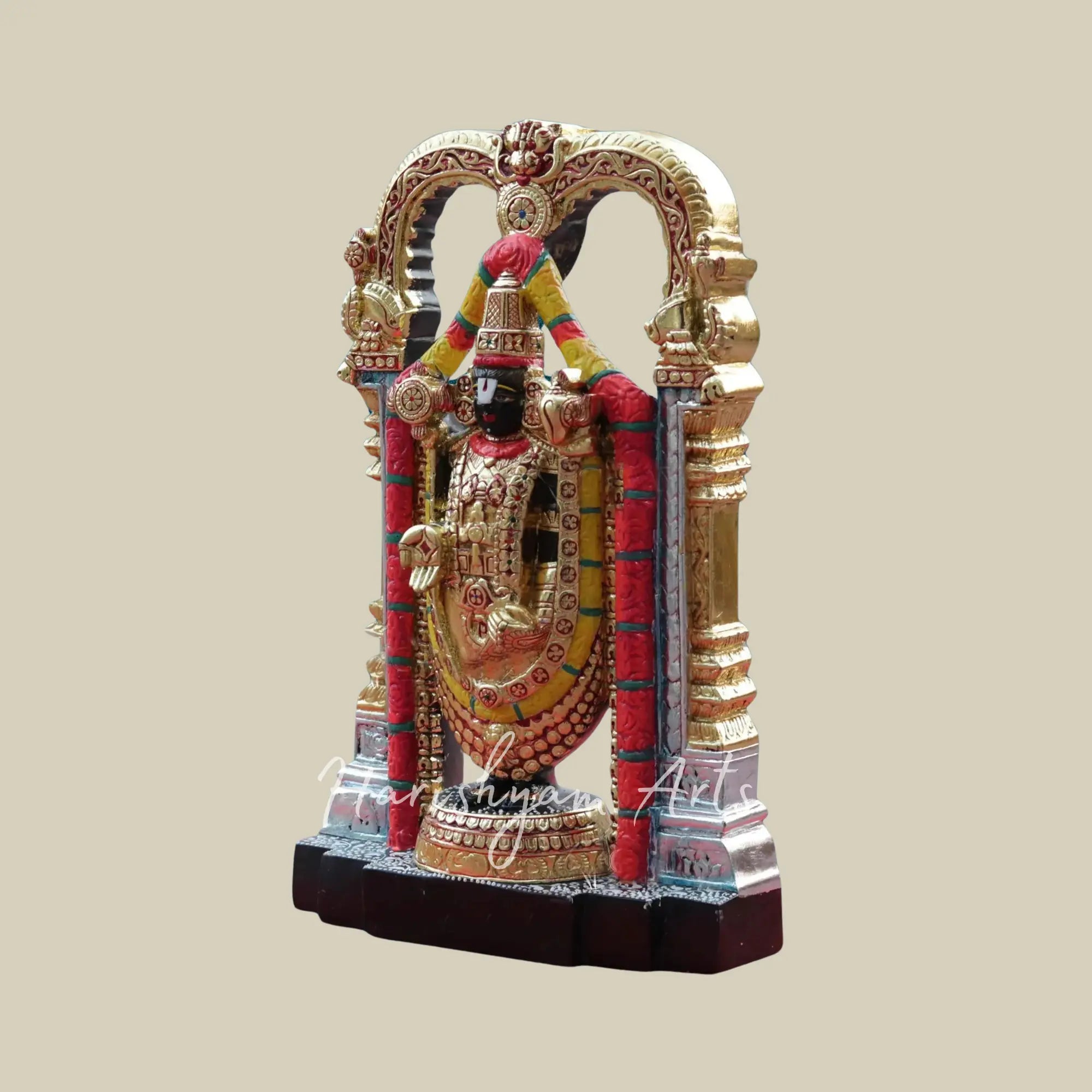 18 inches Lord Venkateswara Tirupati Balaji Marble Deity 2