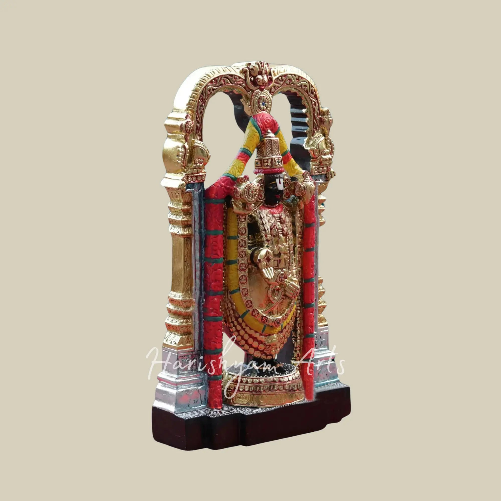 18 inches Lord Venkateswara Tirupati Balaji Marble Deity 3