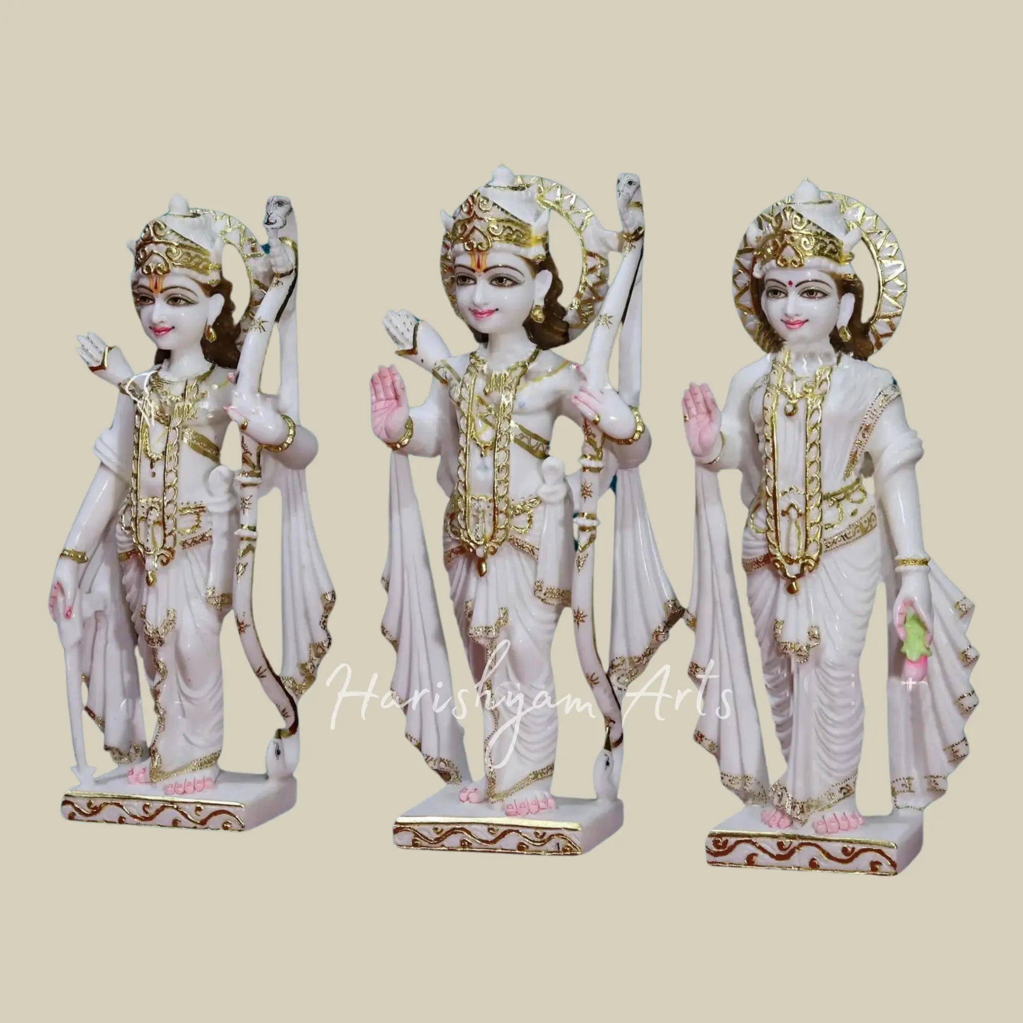 18 inches Marble Ram Darbar Moorti 2