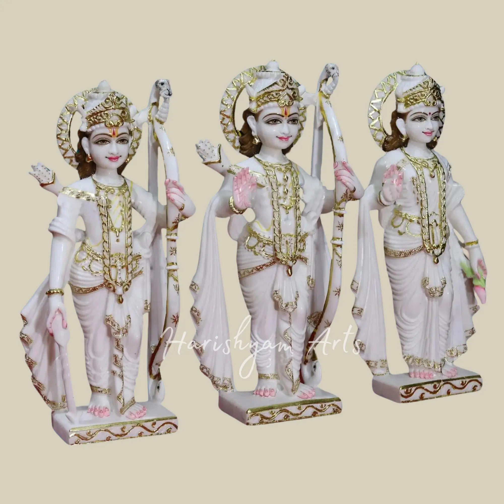 18 inches Marble Ram Darbar Moorti 3