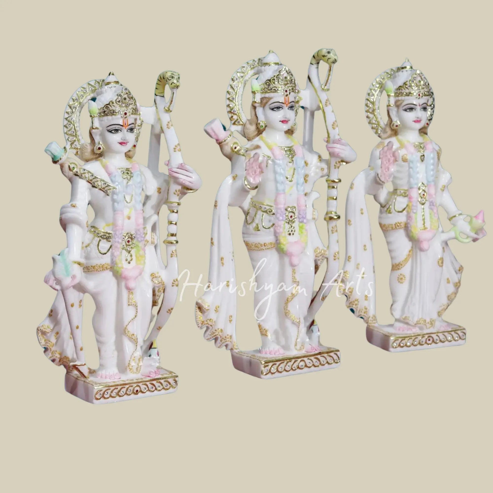 18 inches Marble Ram Darbar Moorti Buy Online