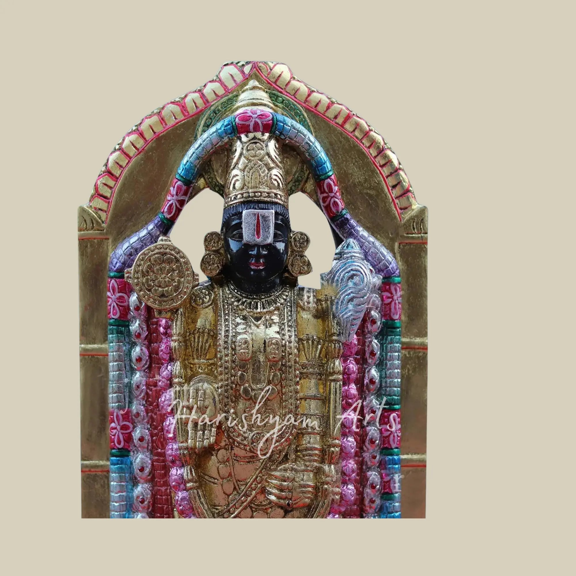 18 inches Marble Tirupati Balaji Moorti 1