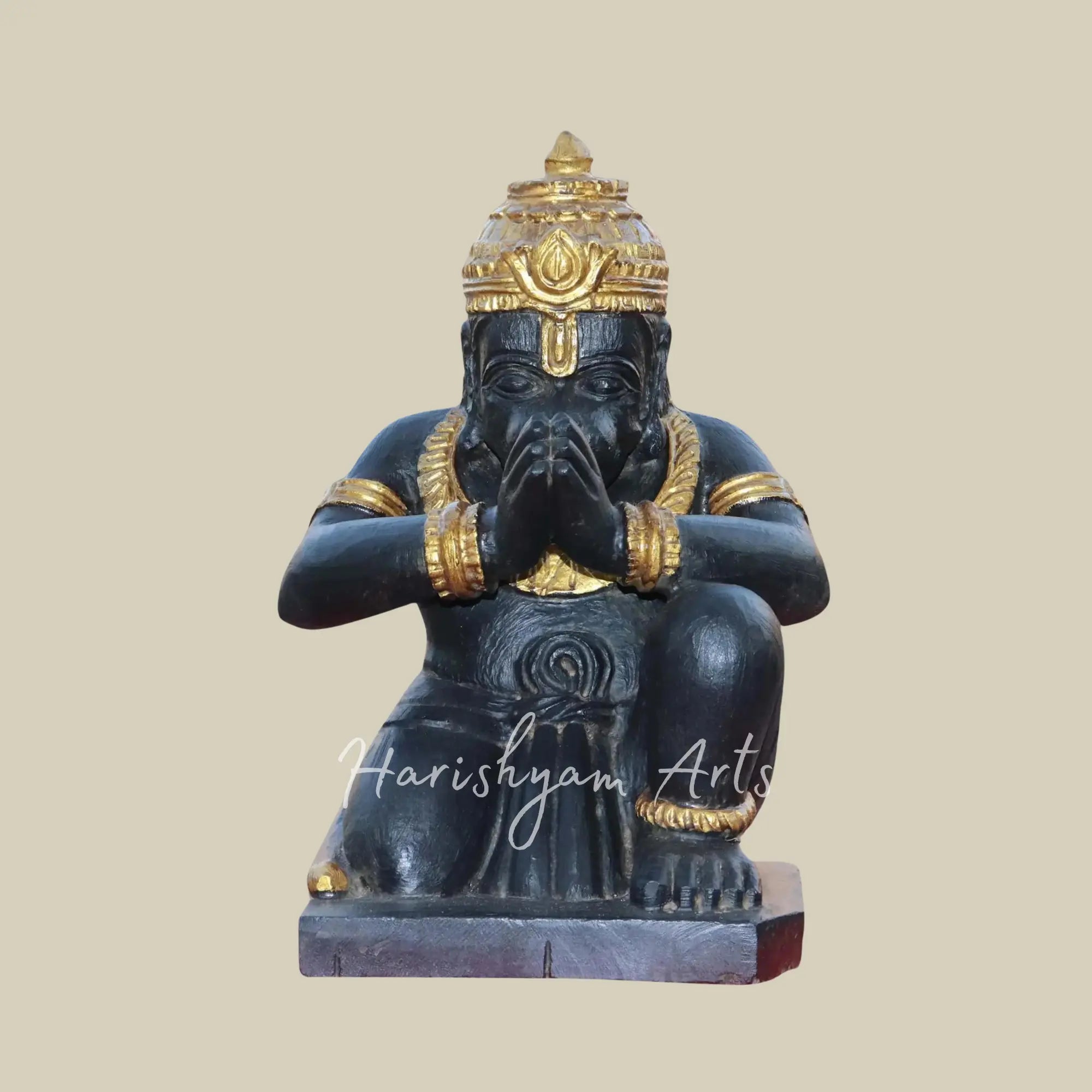 18 inches black hanuman murti 1