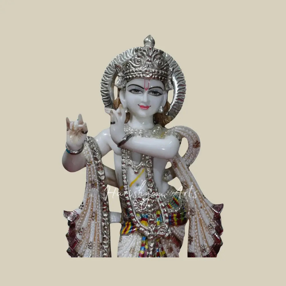 18" krishna idol marble big size