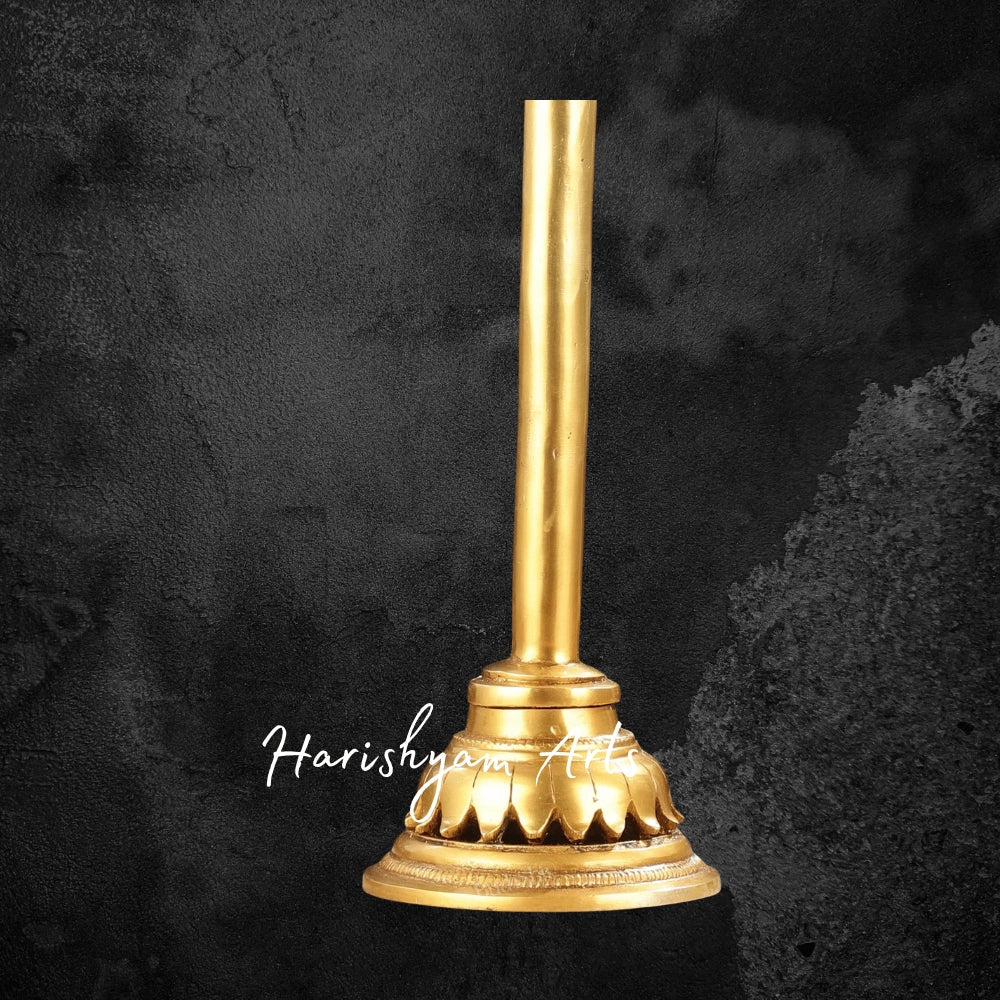 19" Superfine Brass Trishul Symbol of Lord Shiva’s Power
