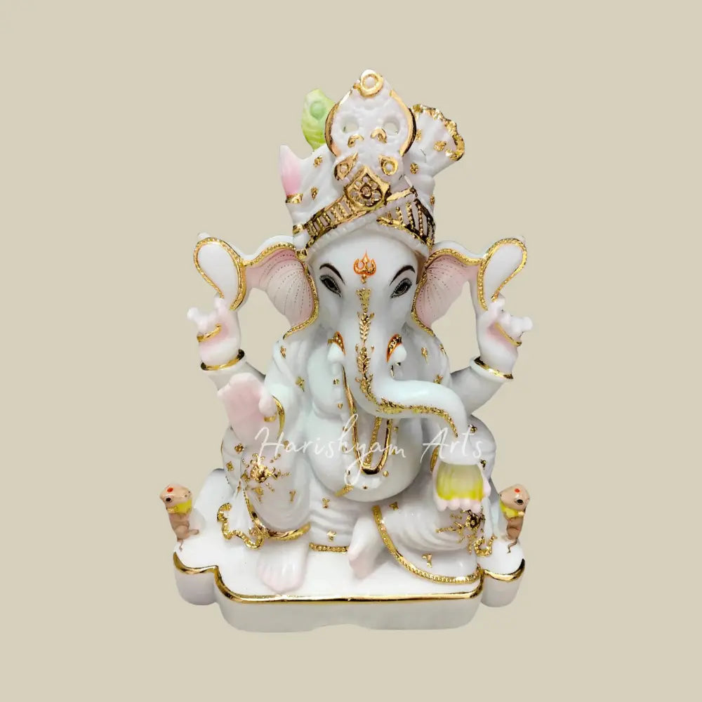 21 inches Ganesha Idol With Turban