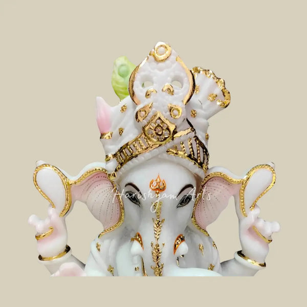 21 inches Ganesha Idol With Turban