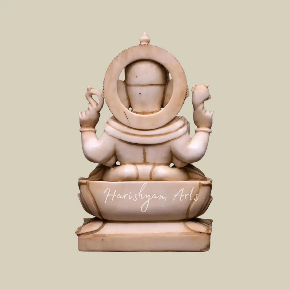 21" Lord Ganpati Statue on Lotus