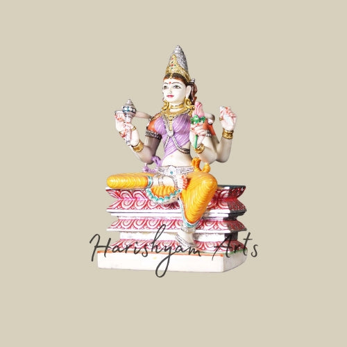 24" Maa Siddhidatri Marble Murti