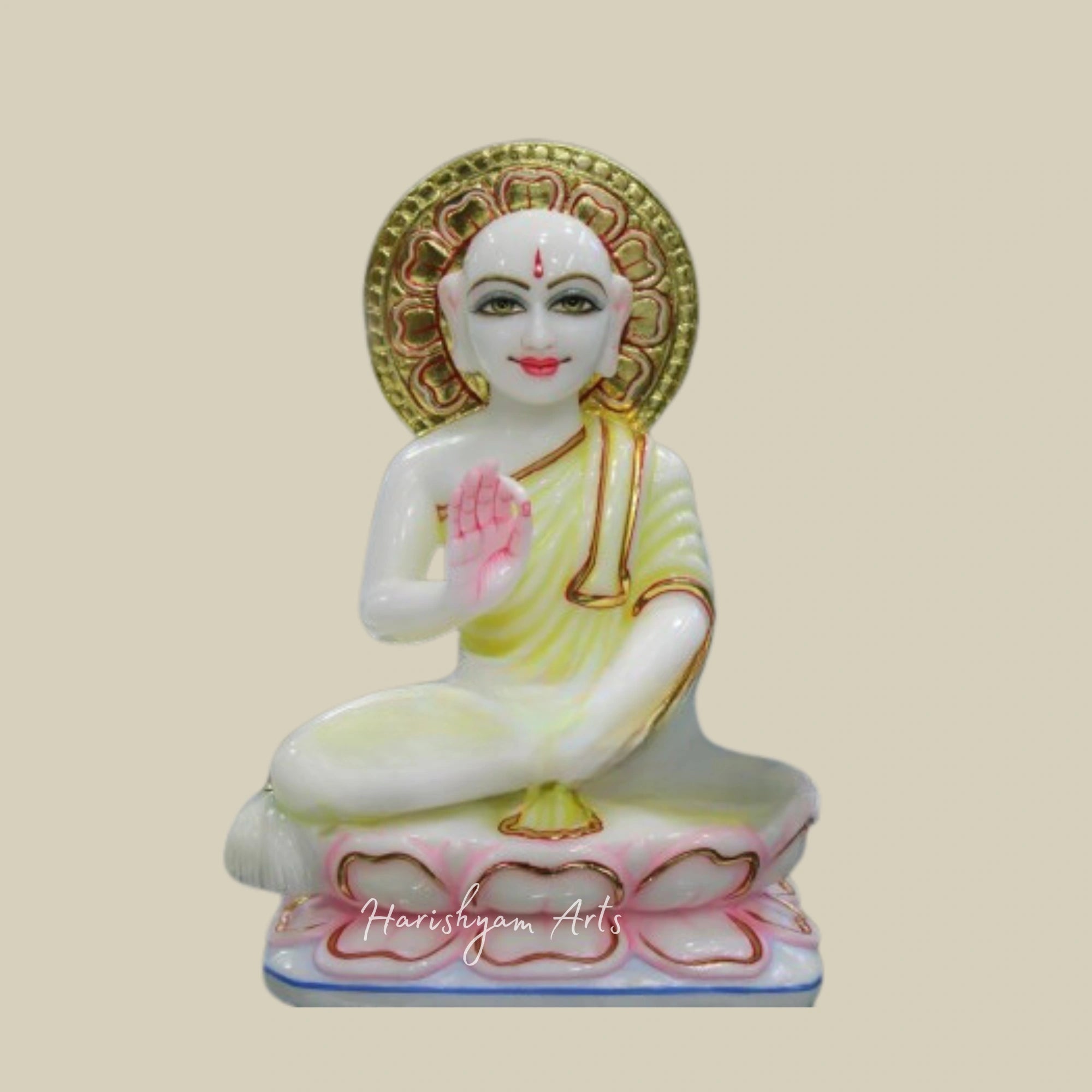 24" Jain Gautam Swami Murti in Marble