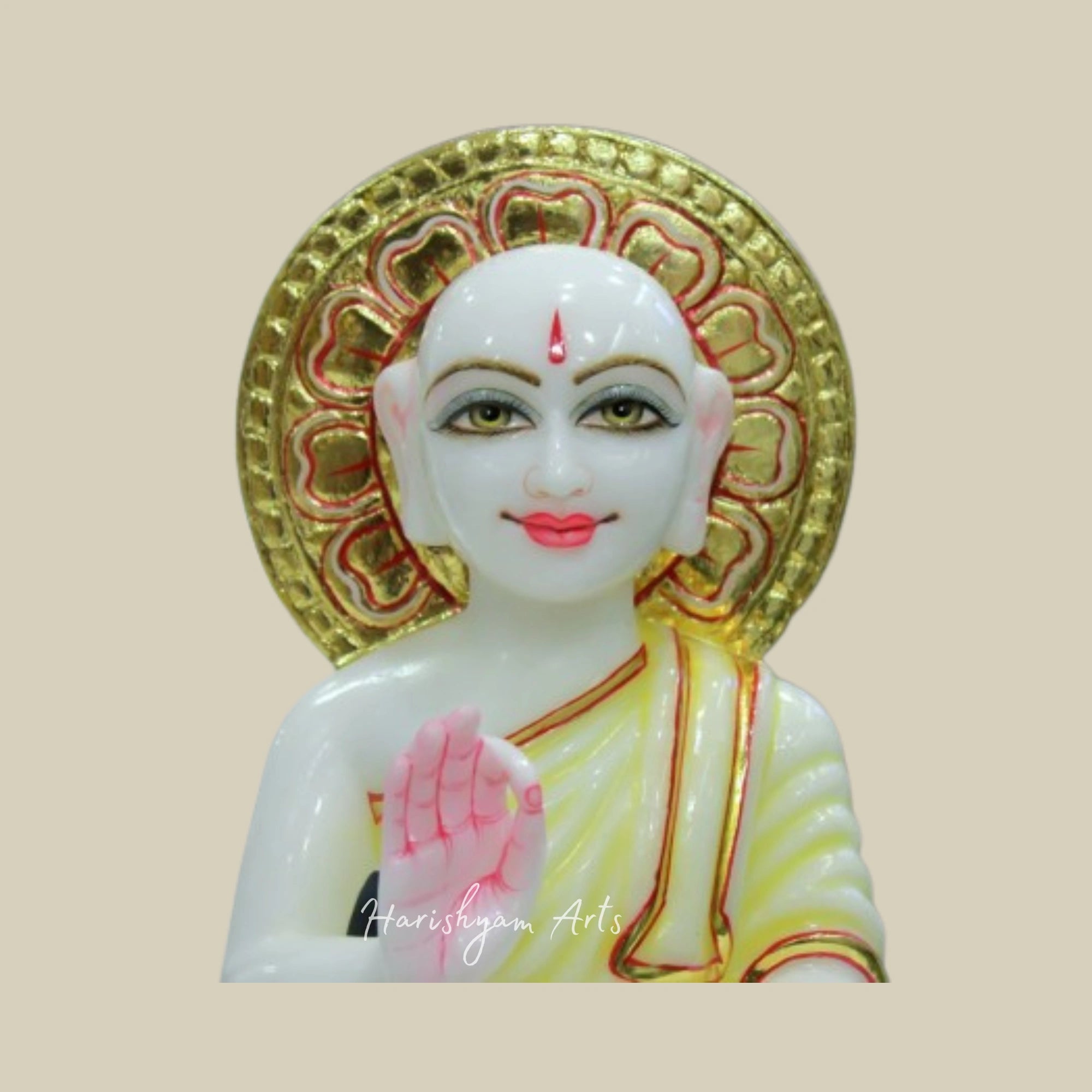 24" Jain Gautam Swami Murti in Marble