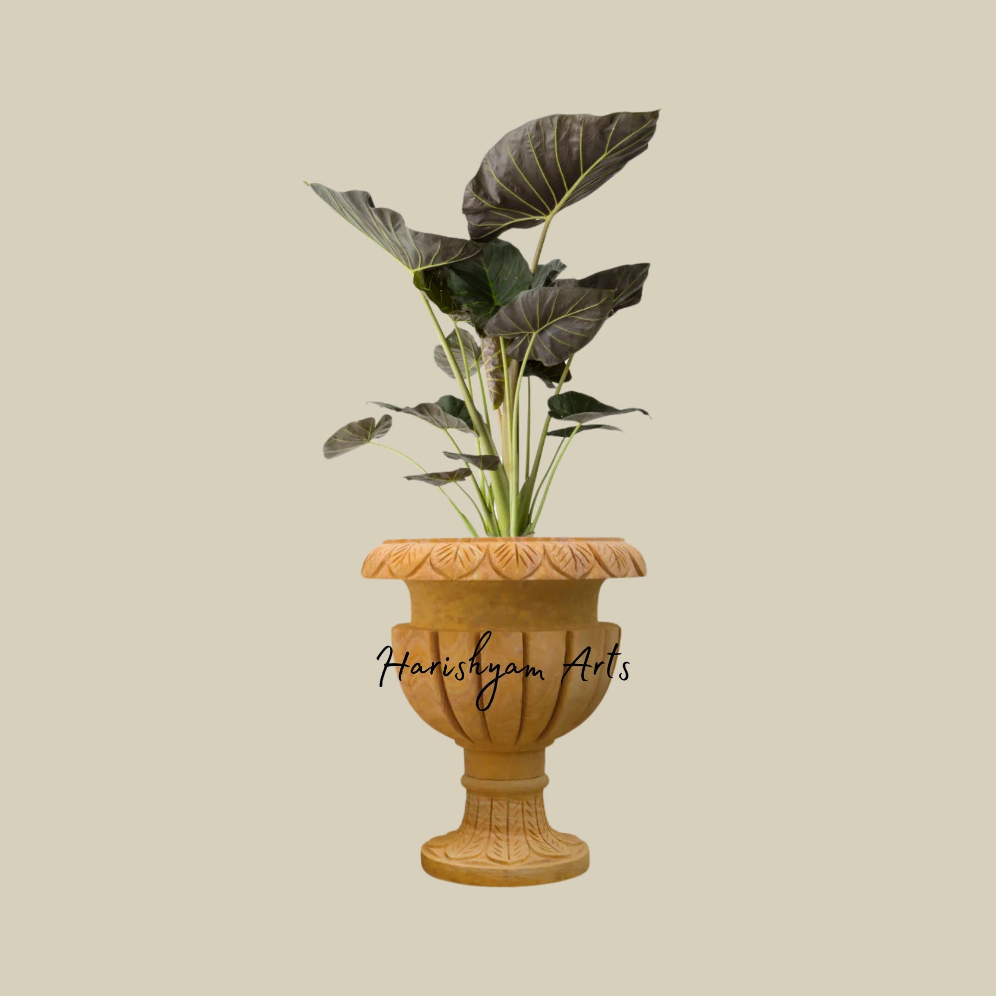 24" Sandstone Tulsi Pot2