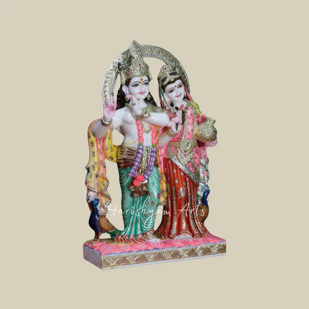 24" Radha Krishna Idol for Home