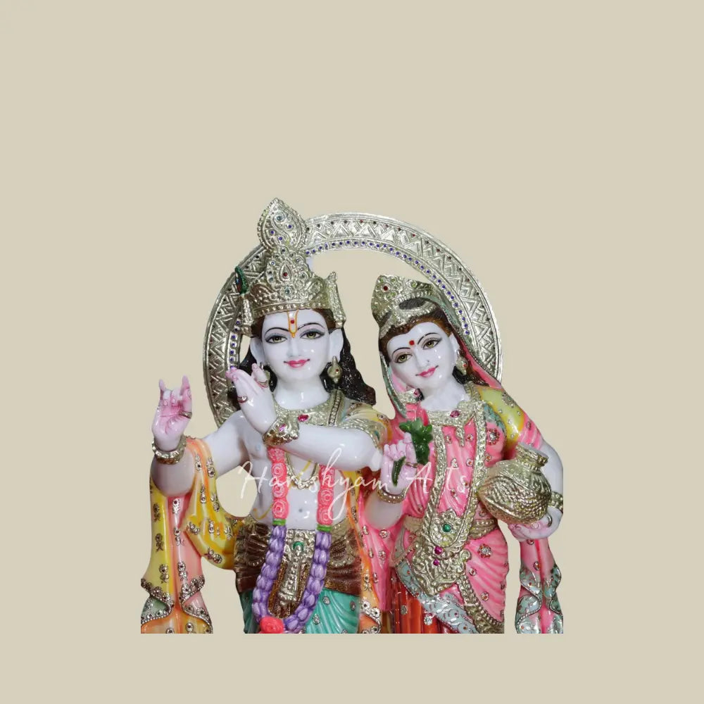 24" Radha Krishna Idol for Home