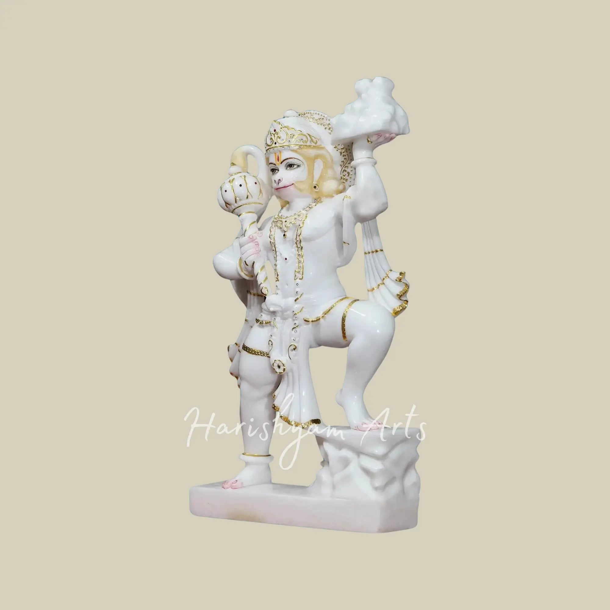 24 inches hanuman marble idol 1