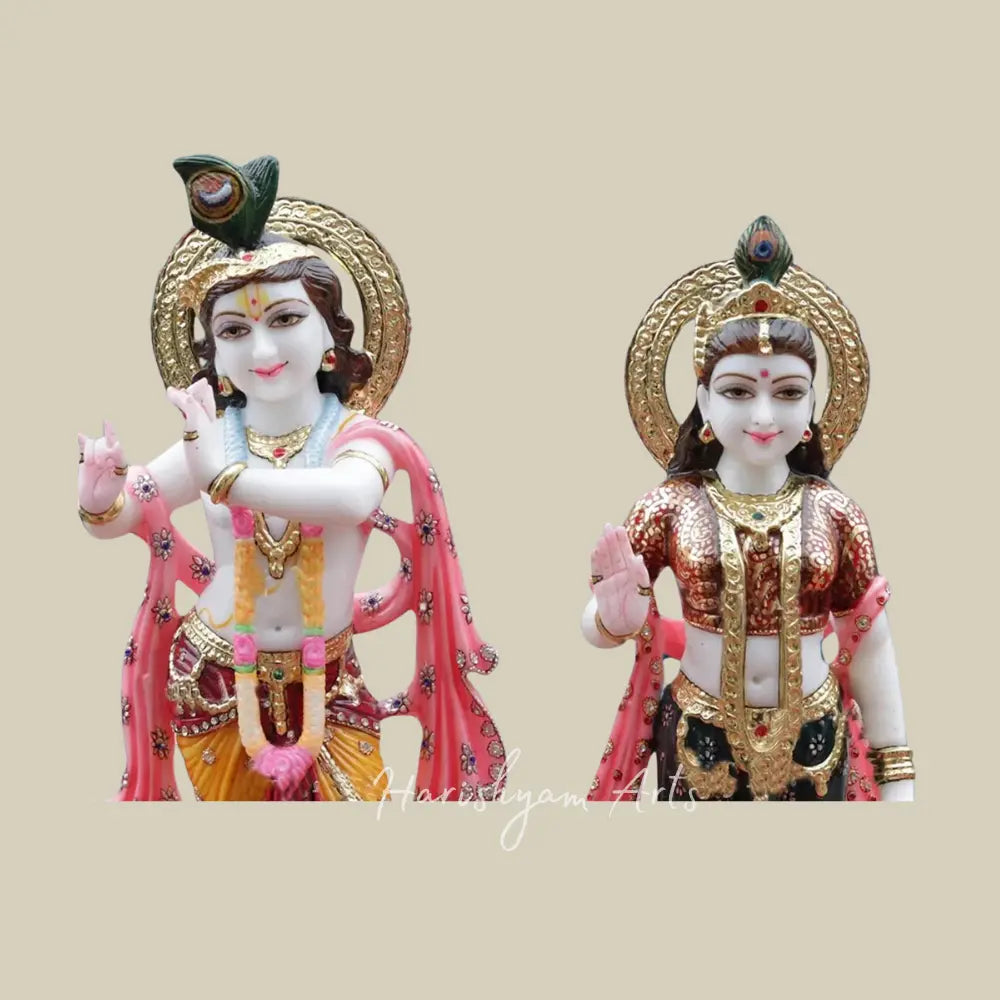 24" marble Radha Krishna Statue online