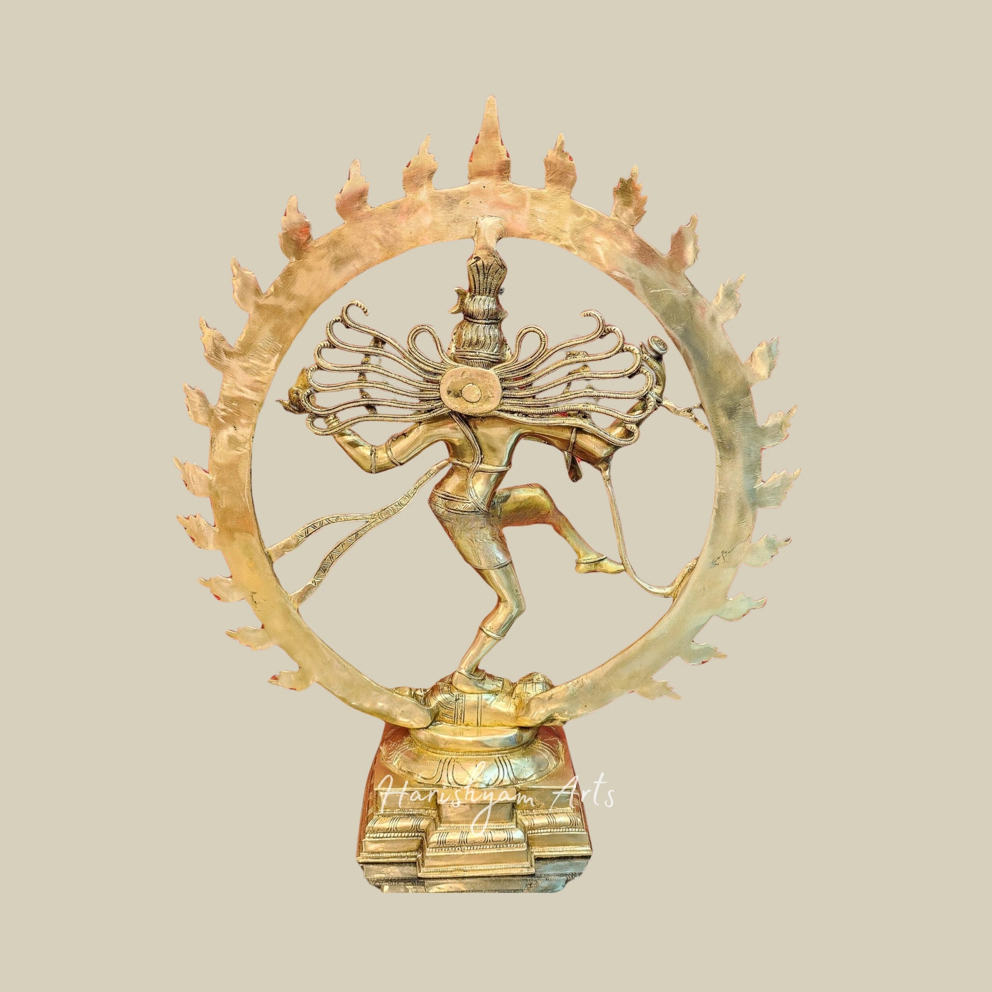 25" Premium Brass Nataraja Statue with Superfine Detailing