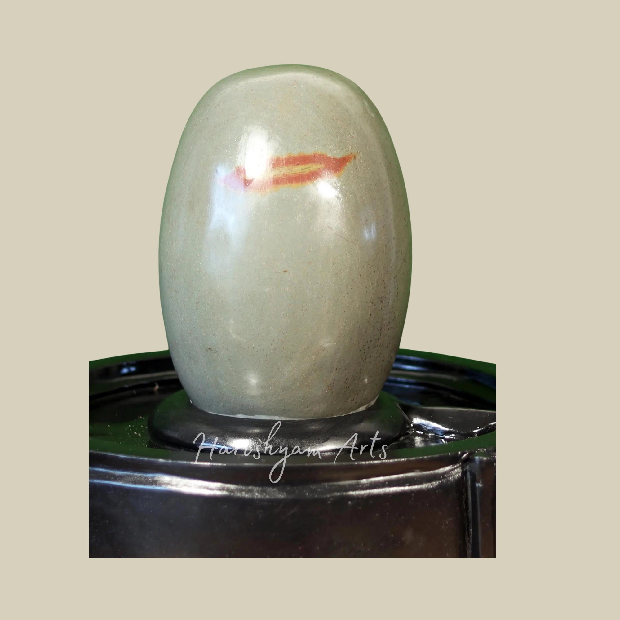 27" Narmada Stone Shiva Lingam