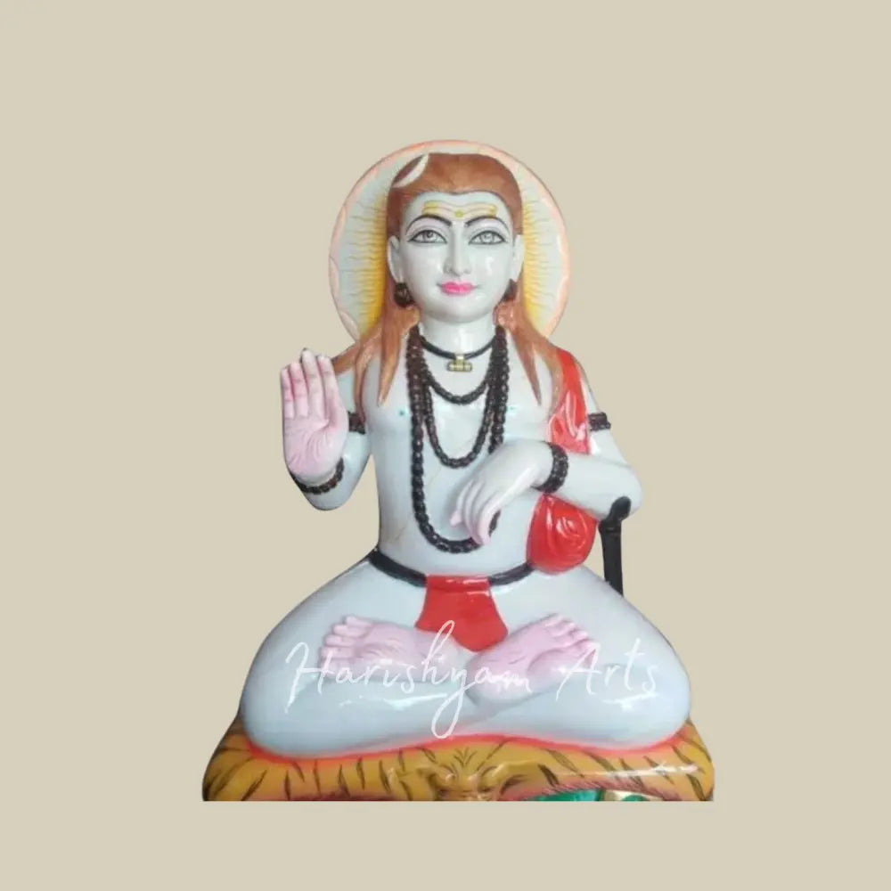 27" Baba Balaknath Marble Statue