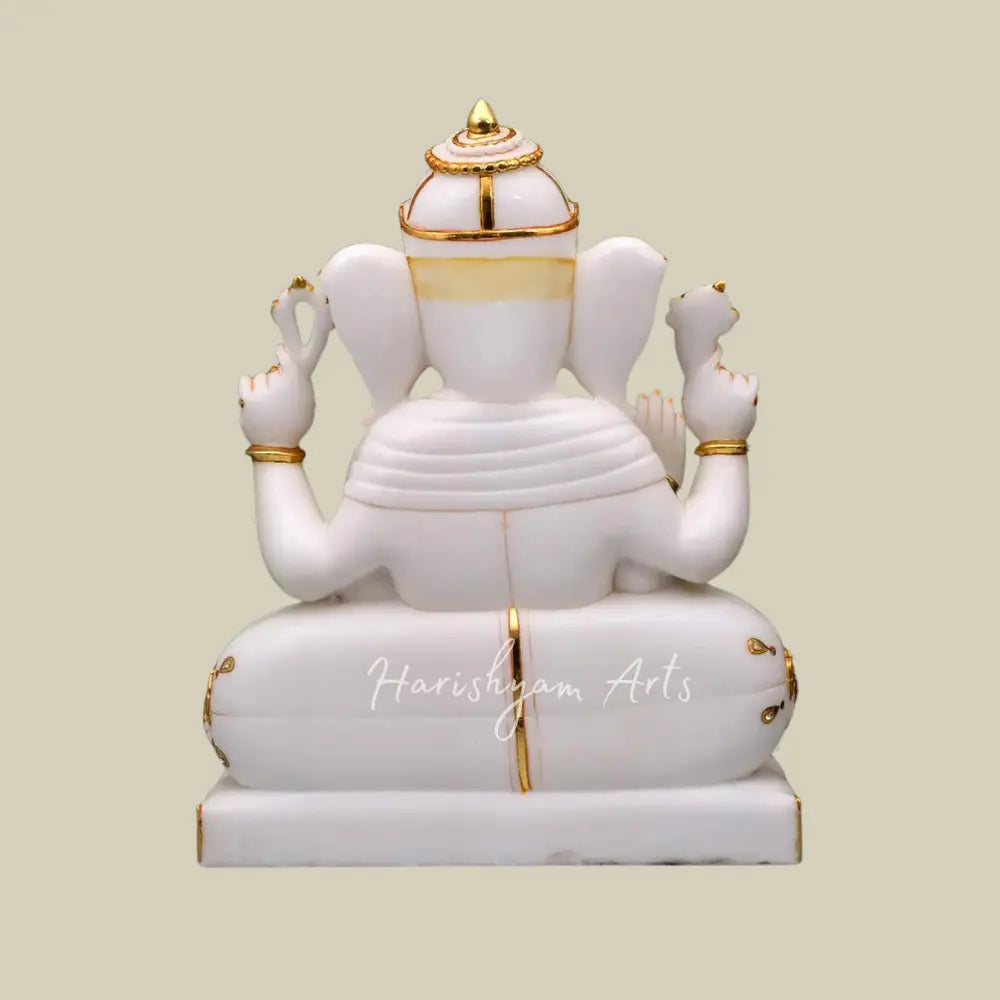 27" Handmade Ganpati Bappa Statue