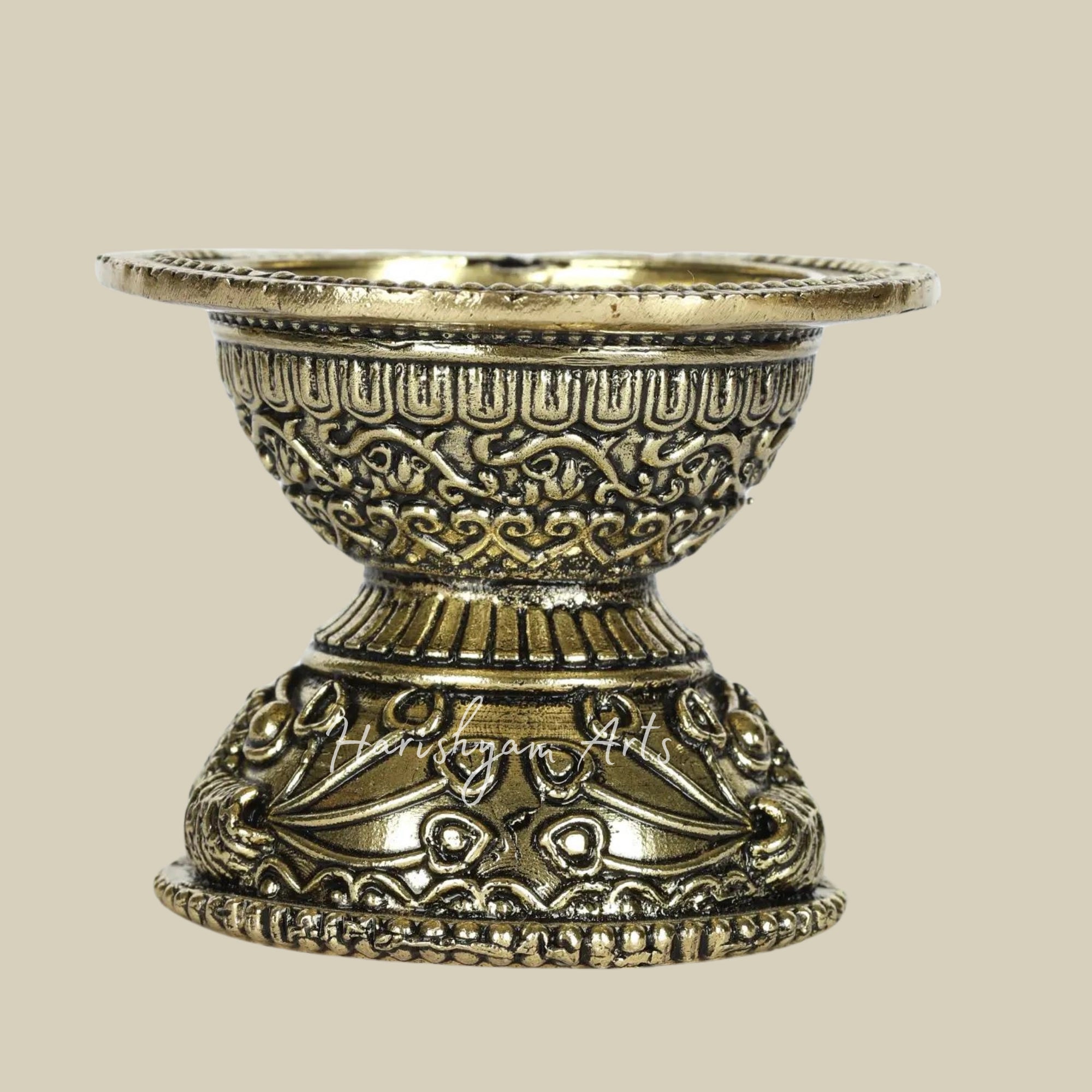 2" Small Designer Brass Diya2