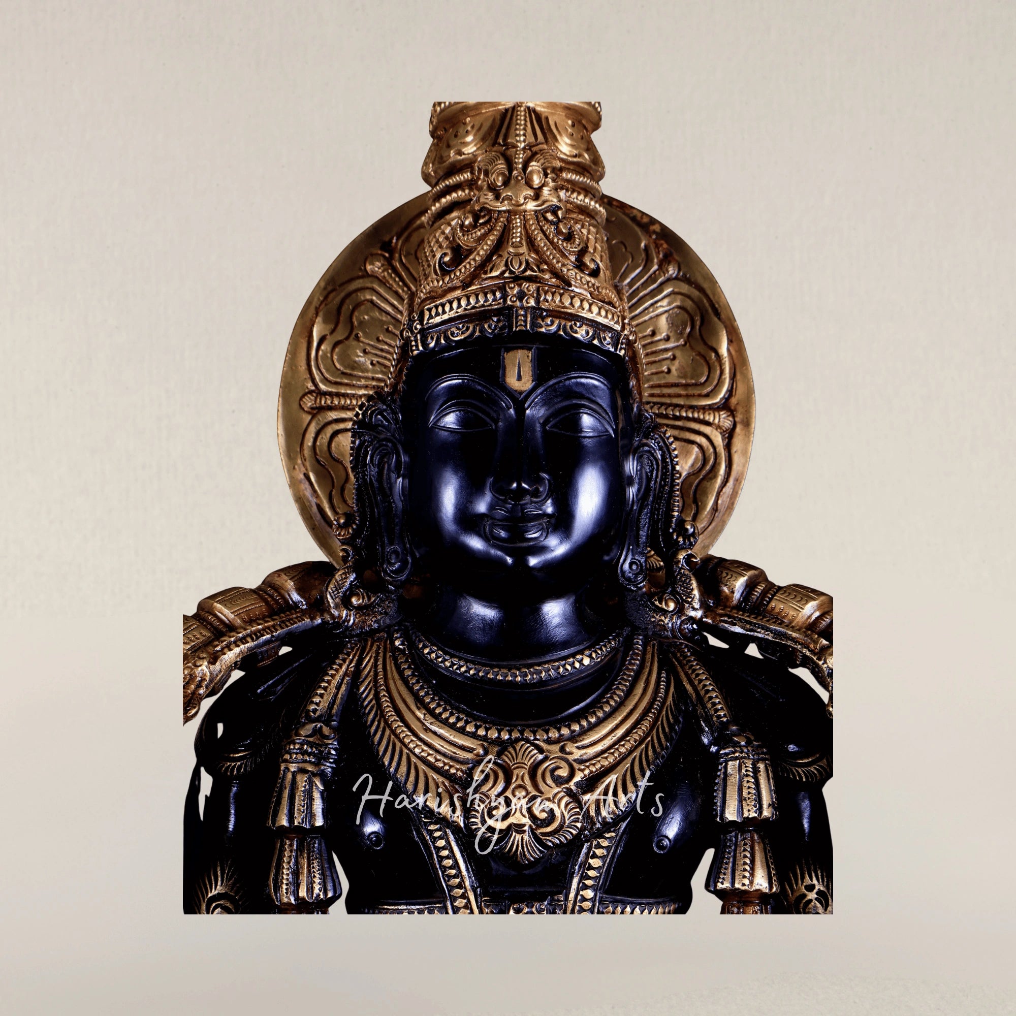 30" Sacred Tirupati Balaji with Dashavatara Bronze Divine Murti