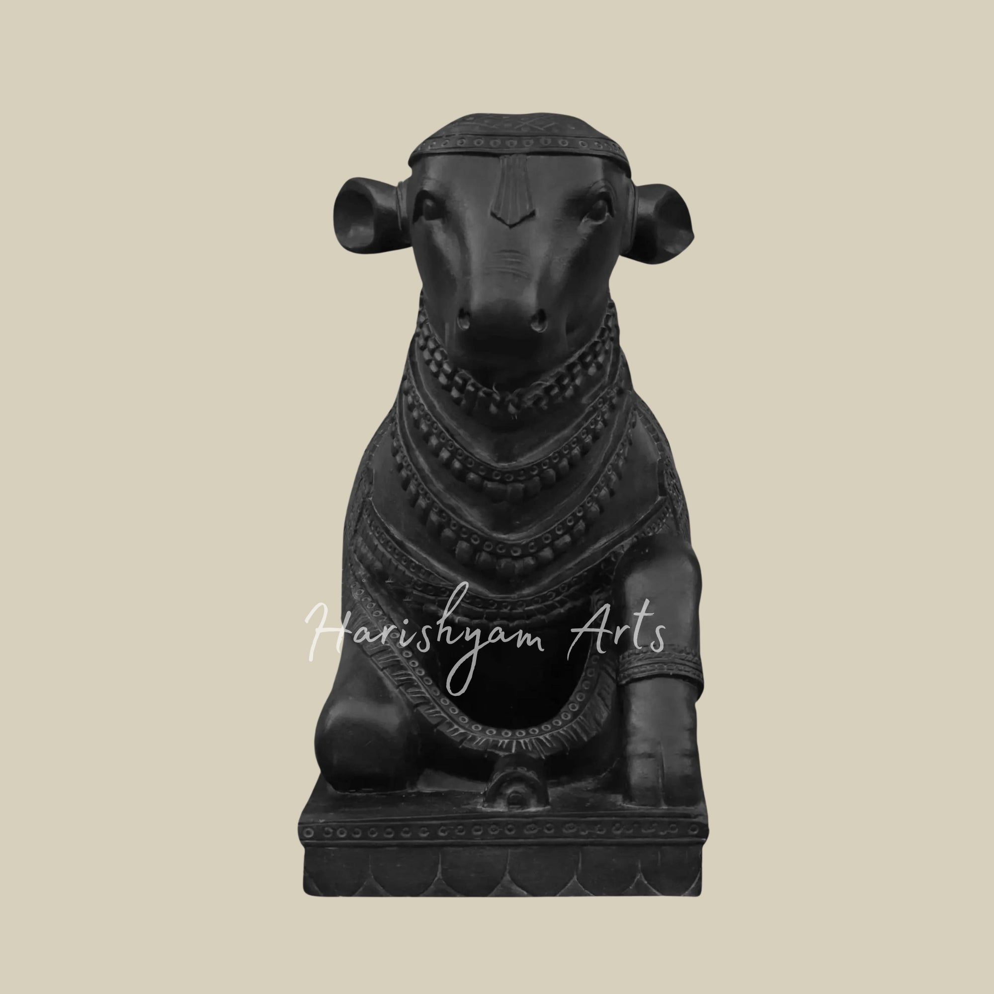 30 inches Marble Nandi Statue at Affordable Price1