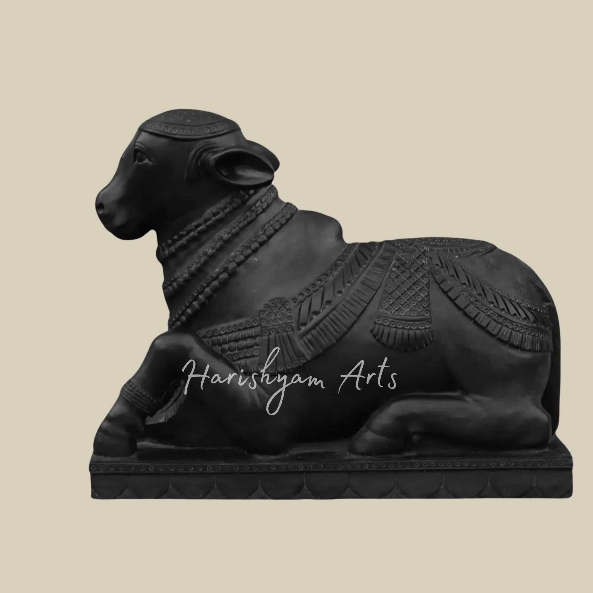 30 inches Marble Nandi Statue at Affordable Price2