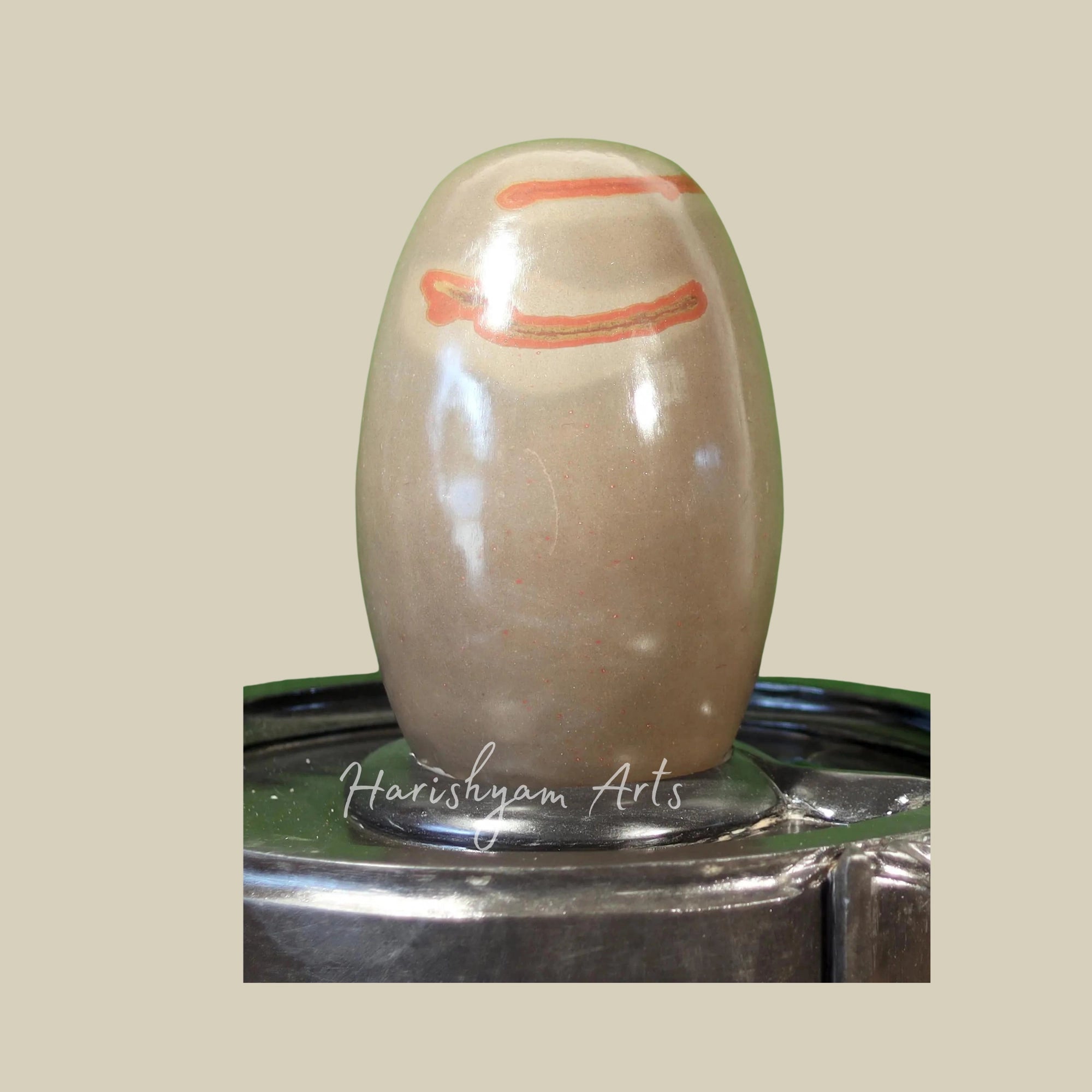 30 Inches Tilak Narmada Stone Shivling1