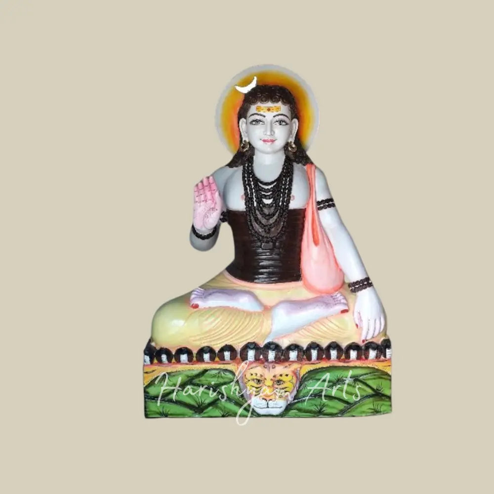 30" Baba Balaknath Marble Idol for Temple