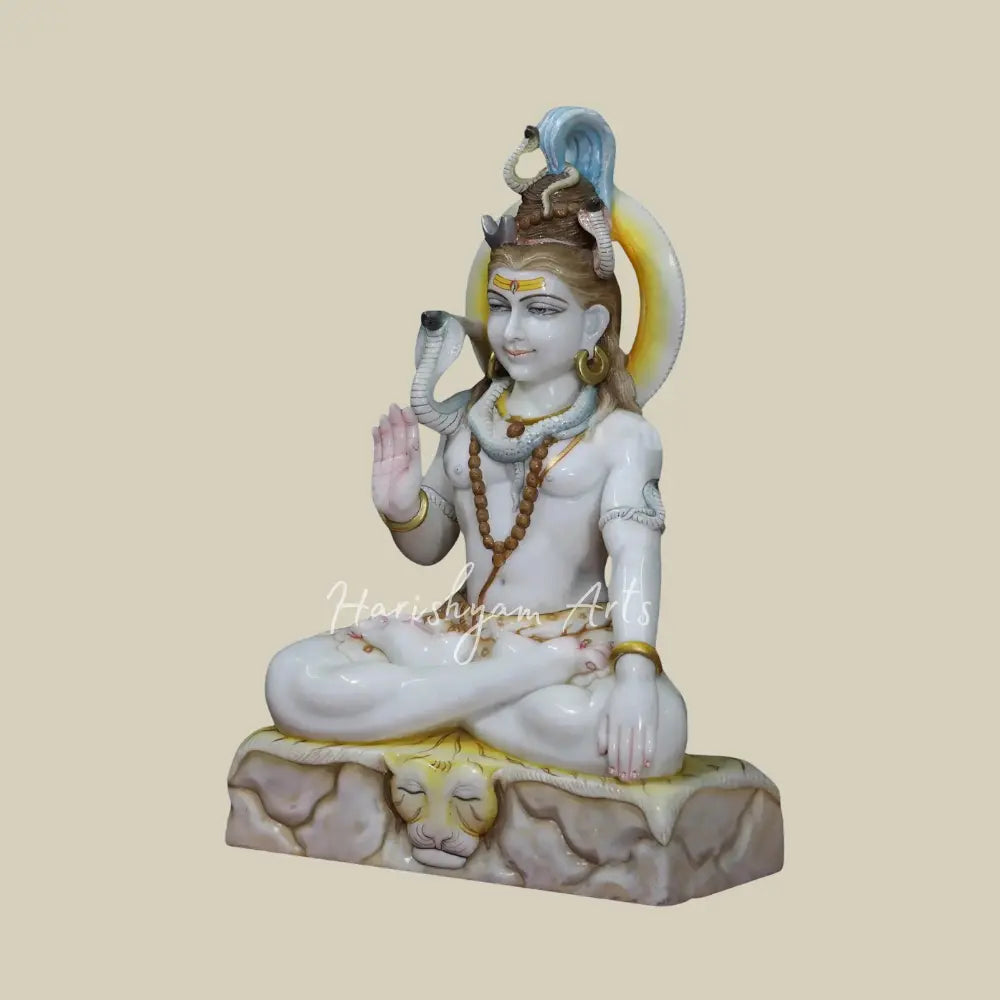 30" Shiv Ji Moorti in Vietnam Marble