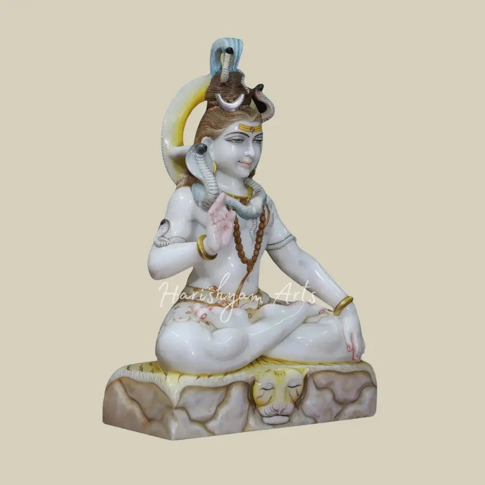 30" Shiv Ji Moorti in Vietnam Marble