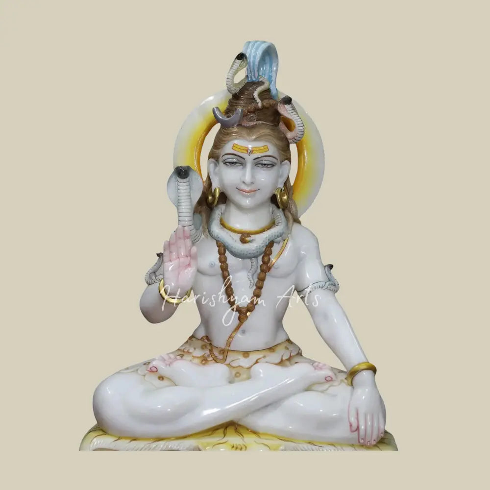 30" Shiv Ji Moorti in Vietnam Marble