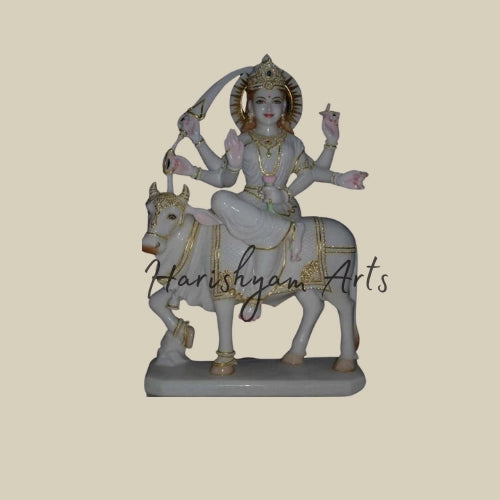 36" Large Marble Siddhidatri Maa Statue