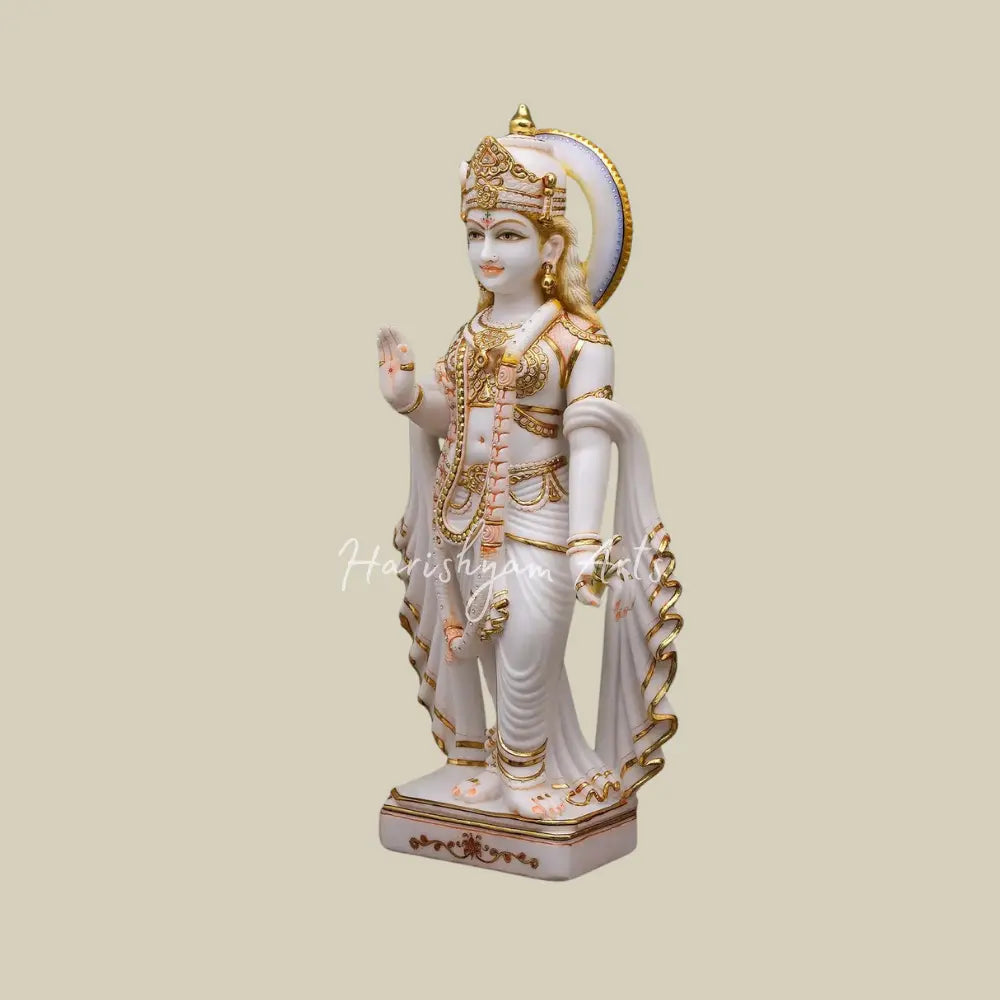 36"large radha krishna marble deity