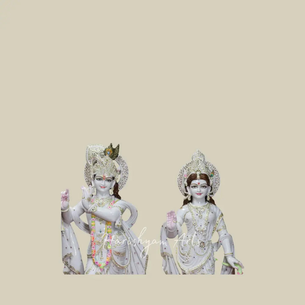 42" large Radha Krishna Statue for Home and Temple